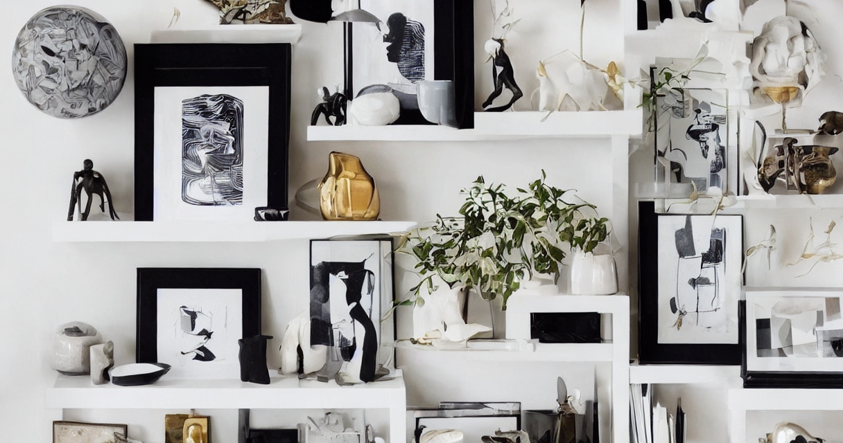 Fra minimalistisk til eksperimenterende: Hvordan du kan indrette din gallerihylde